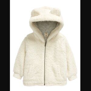 NWT Tucker + Tate Cream Sherpa Kids Jacket